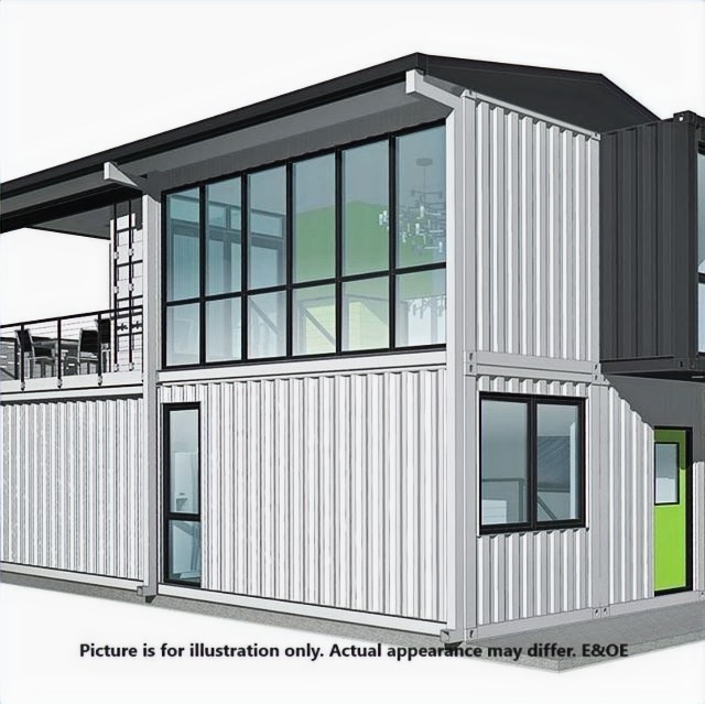 Double Deuce two-storey modular ADU exterior