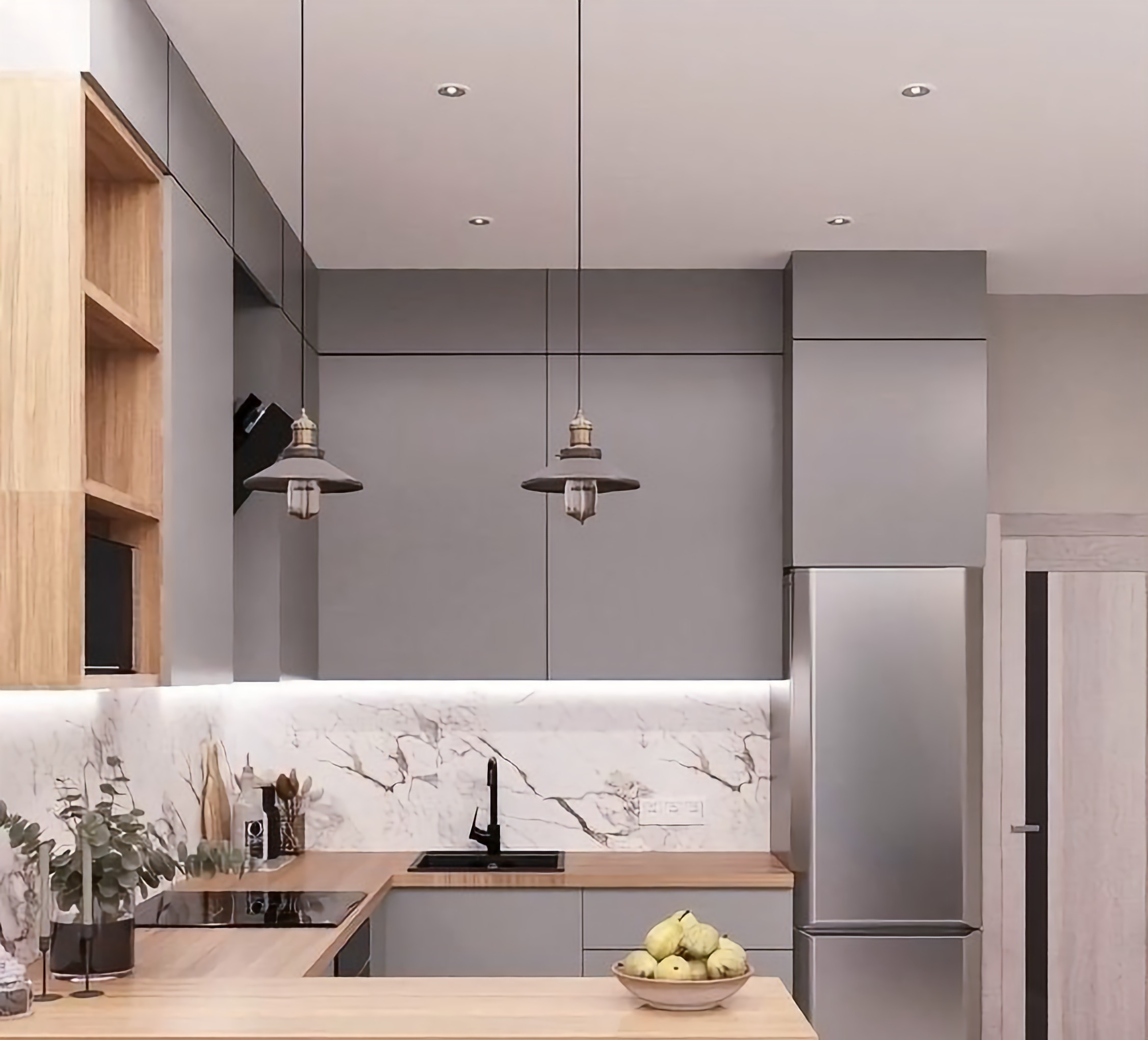 EpicMod modular home interior kitchen