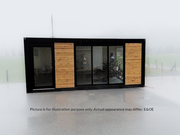 The Pad modular studio home exterior